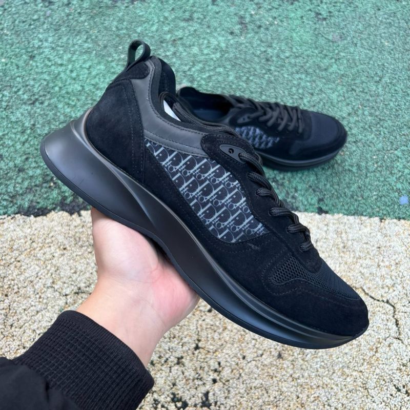 Dior Vibe Low-Top Sneaker Black Oblique - Image 9