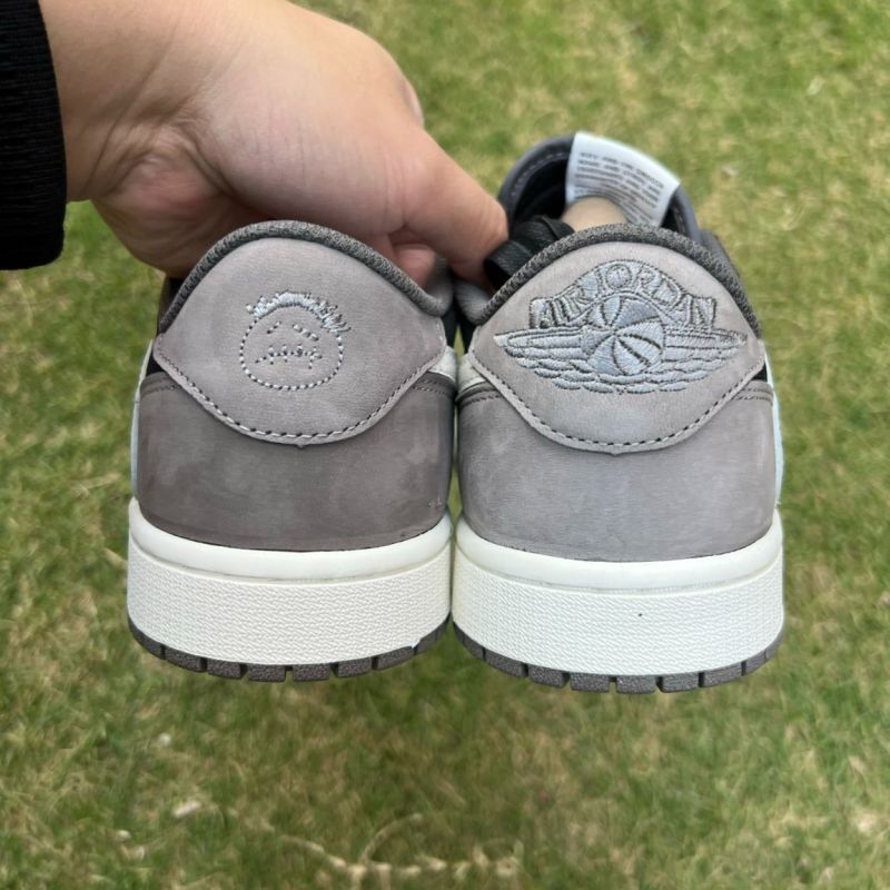 Travis Scott x Air Jordan 1 Low OG Black Phantom DM7866-001 - Image 4