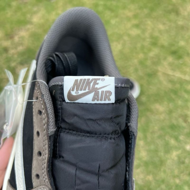 Travis Scott x Air Jordan 1 Low OG Black Phantom DM7866-001 - Image 8