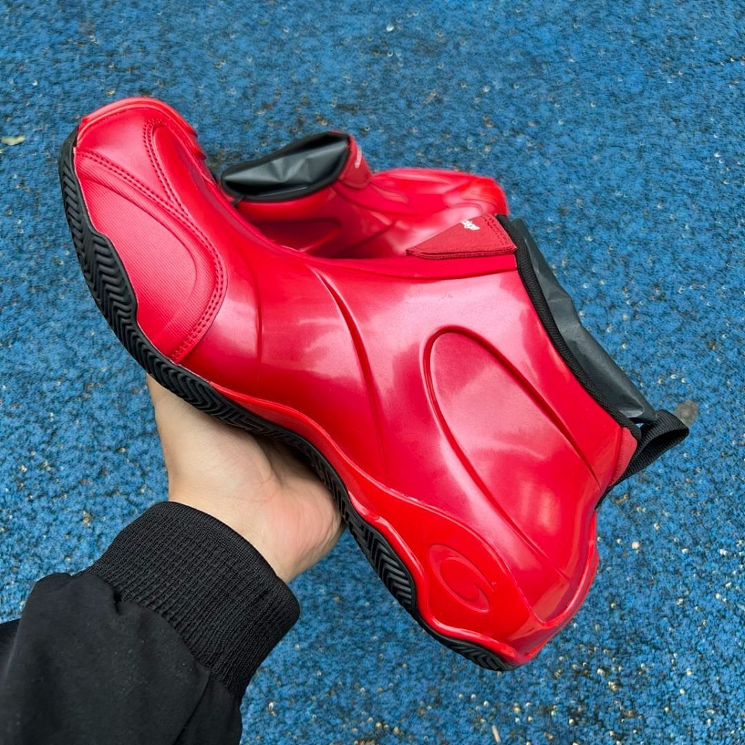 Balenciaga Cargo Sneaker Red 772421 WAD4E 6000 Unisex Futuristic High-Top Designer Sport Shoes - Image 7