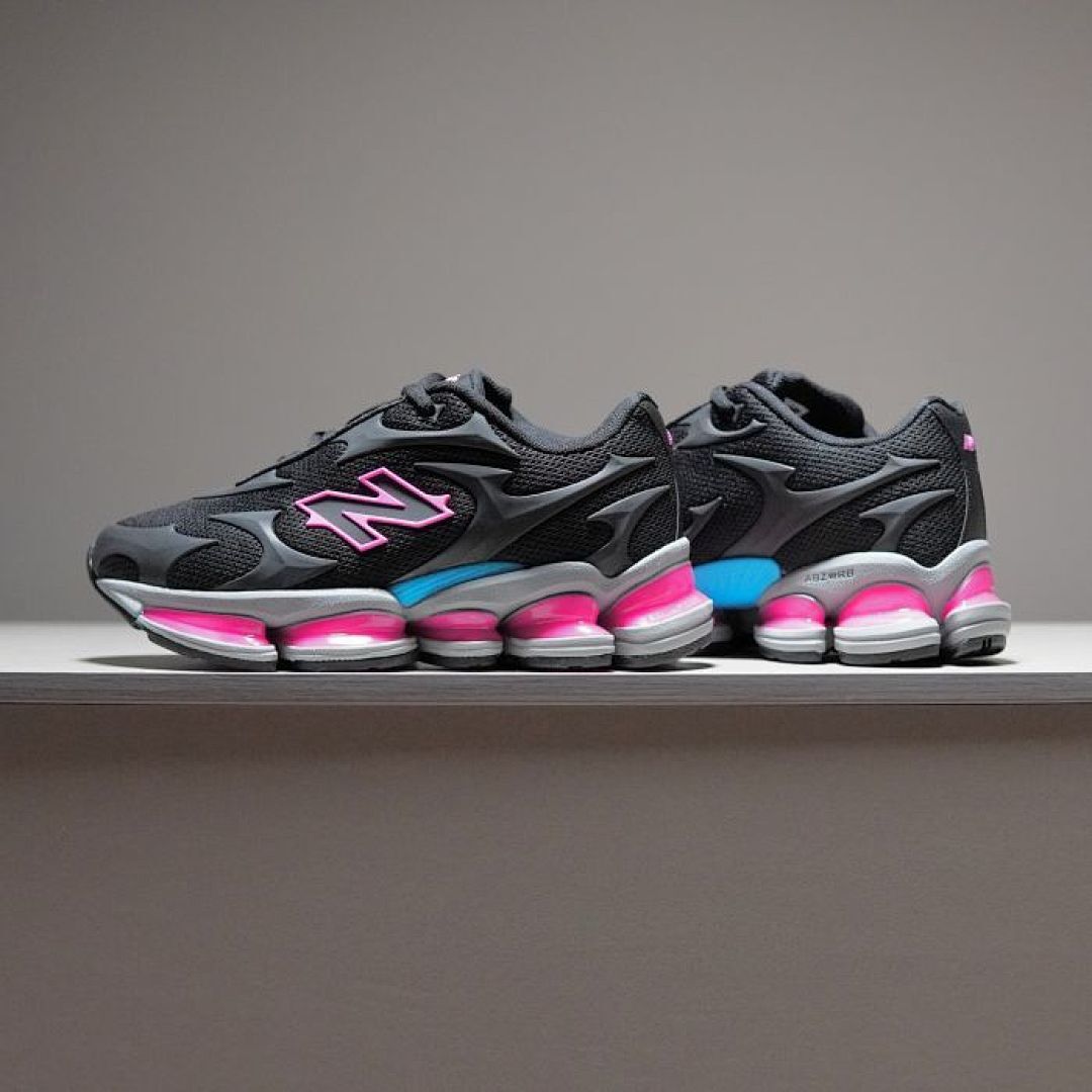 New Balance 9060 Black Pink Blue Hues Lifestyle Sneakers U9060MD1
