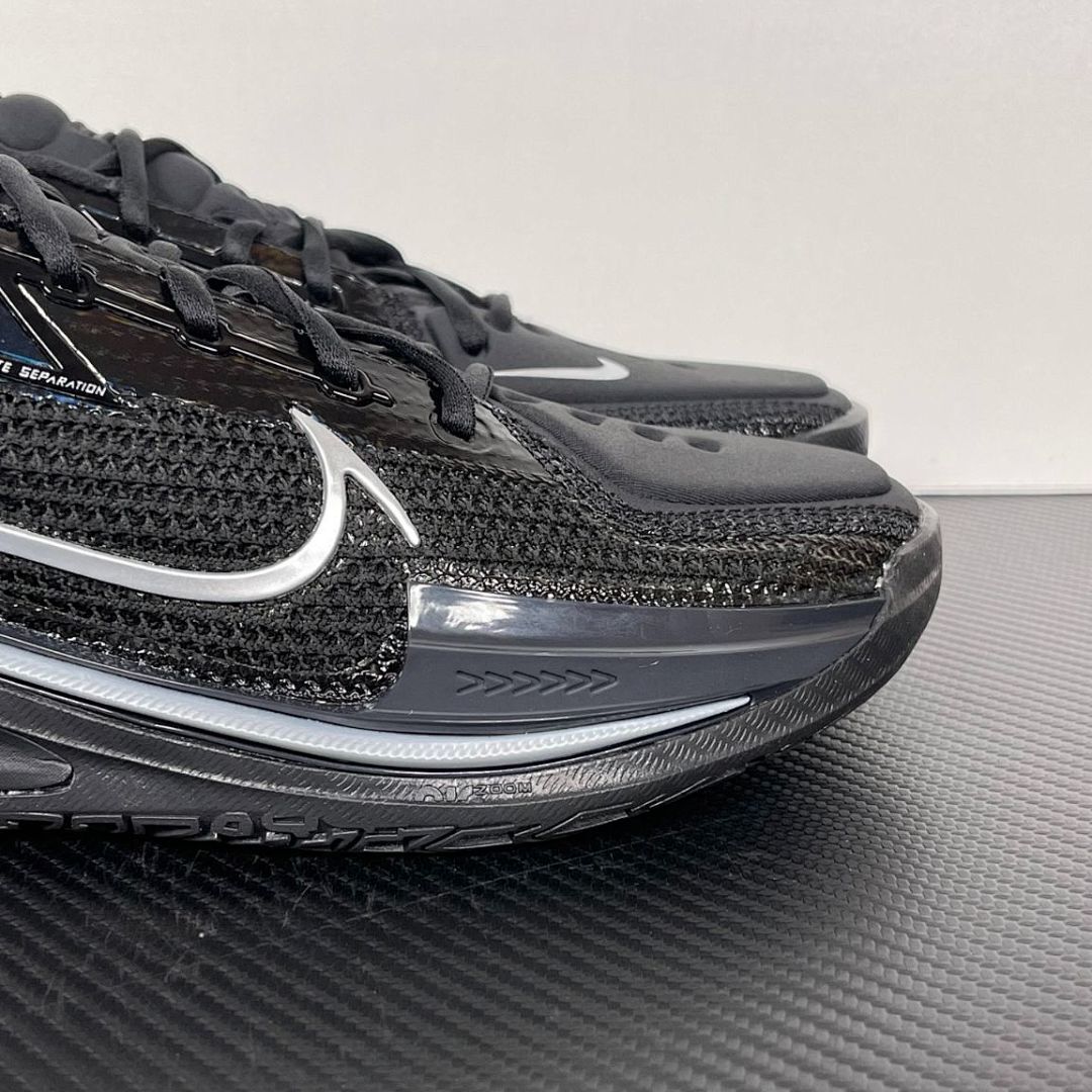 Nike GT Cut 2 Black Metallic Silver Basketball Shoes - Image 9
