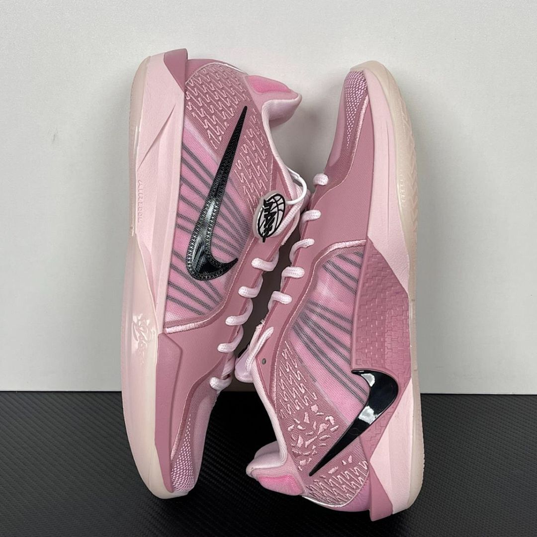 Nike Kobe 6 Protro Think Pink Basketball Shoes CW2190-600 Men's Pink Black White Mamba Sneakers - Image 3