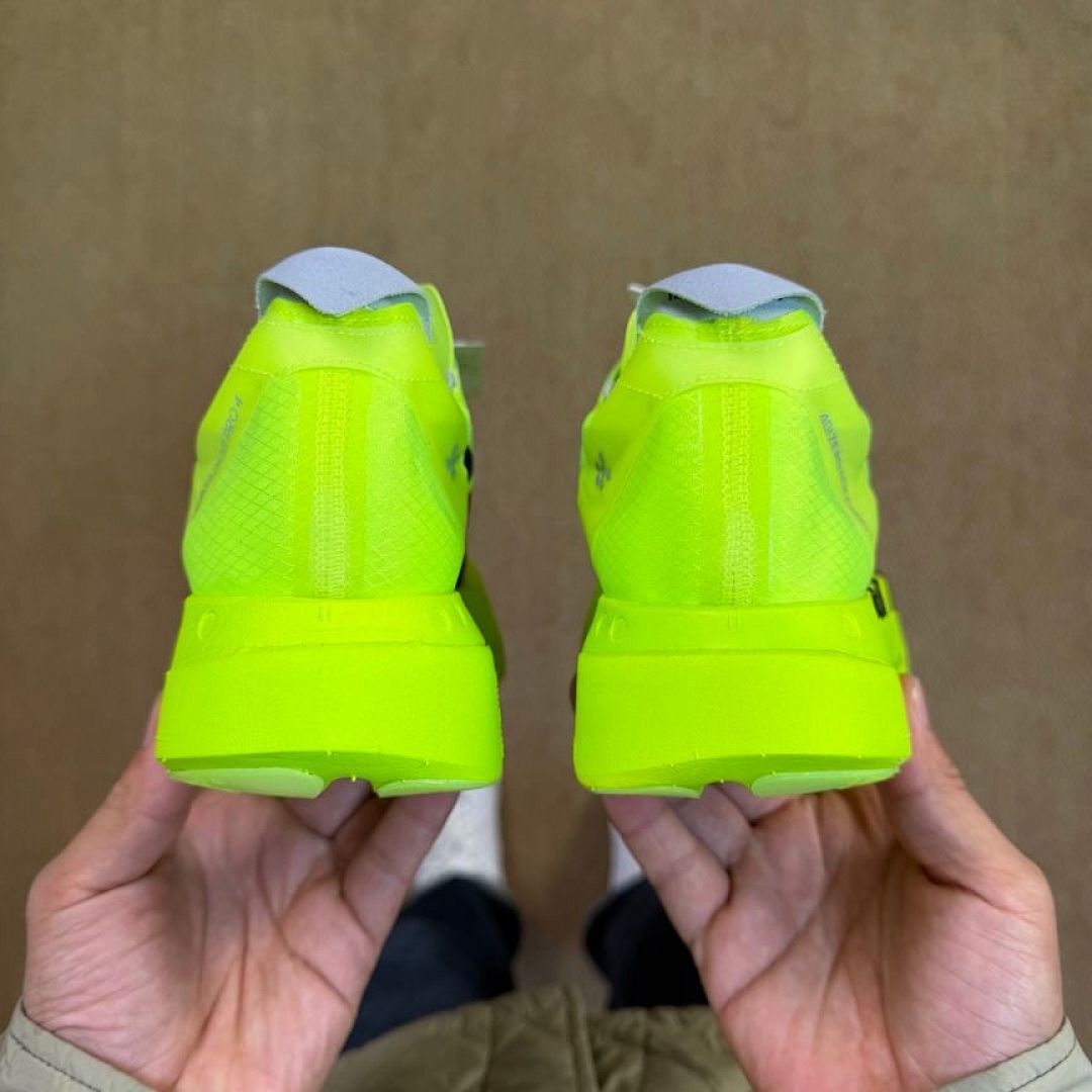 Adidas Adizero Adios Pro 3 Running Shoes Solar Yellow Core Black Lightstrike Pro Marathon Race Performance Training Sneakers (HQ3511) - Image 7