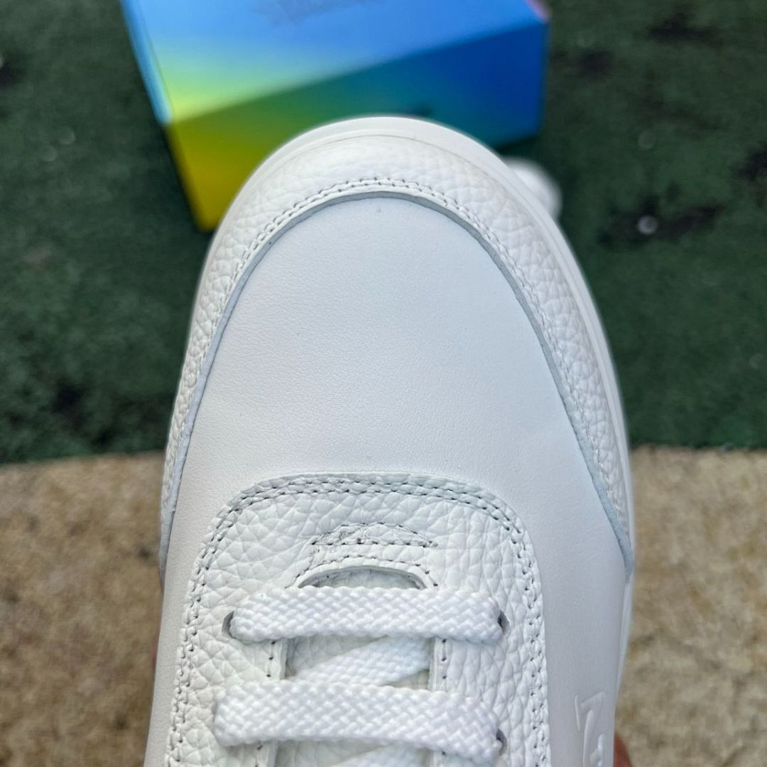 Alexander McQueen Oversized Sneaker White Leather Platform Trainers 553770 WHGP7 9000 - Image 4