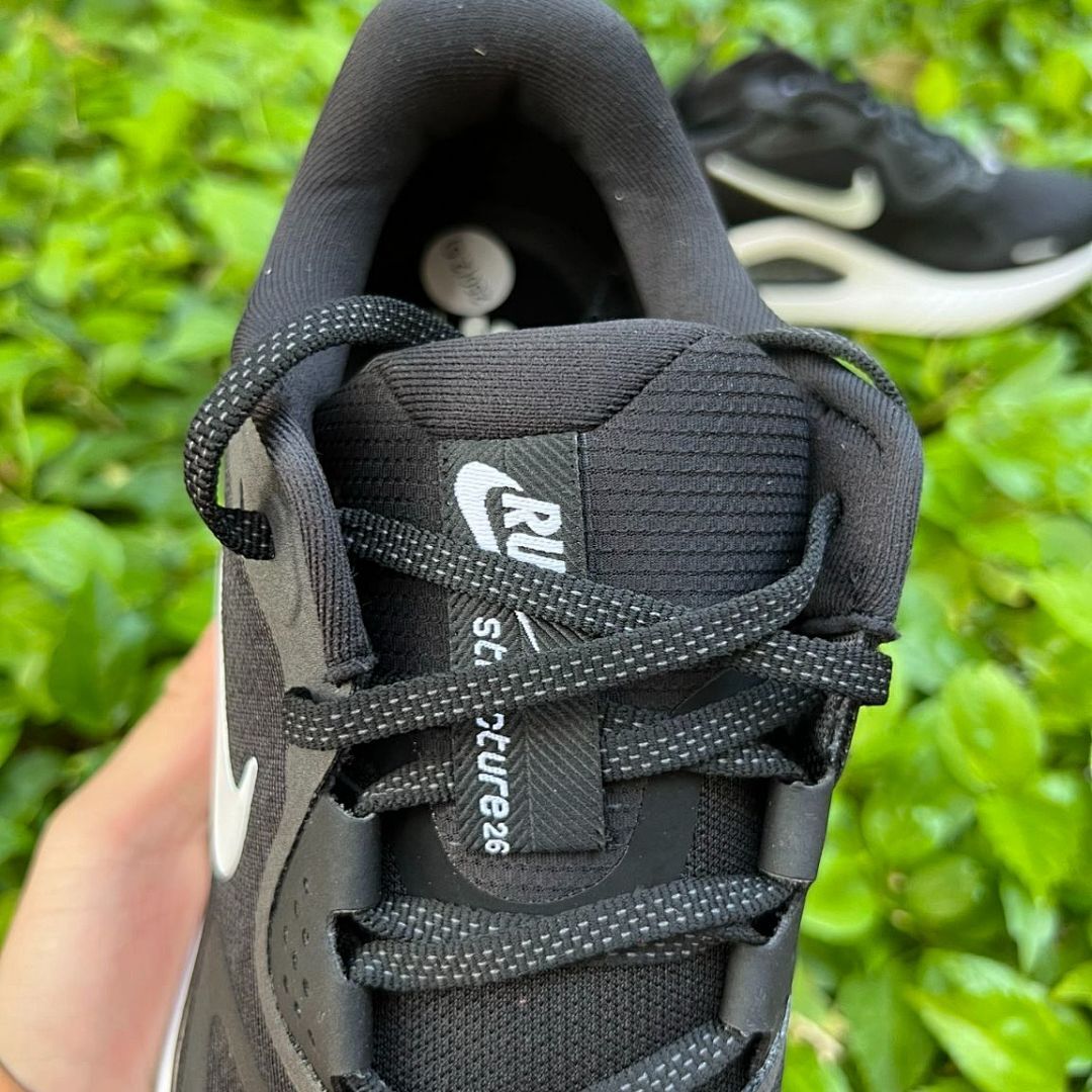 Nike InfinityRN 4 ReactX Running Shoes Men's Women's Black White Dark Grey FD0300-001 - Image 5