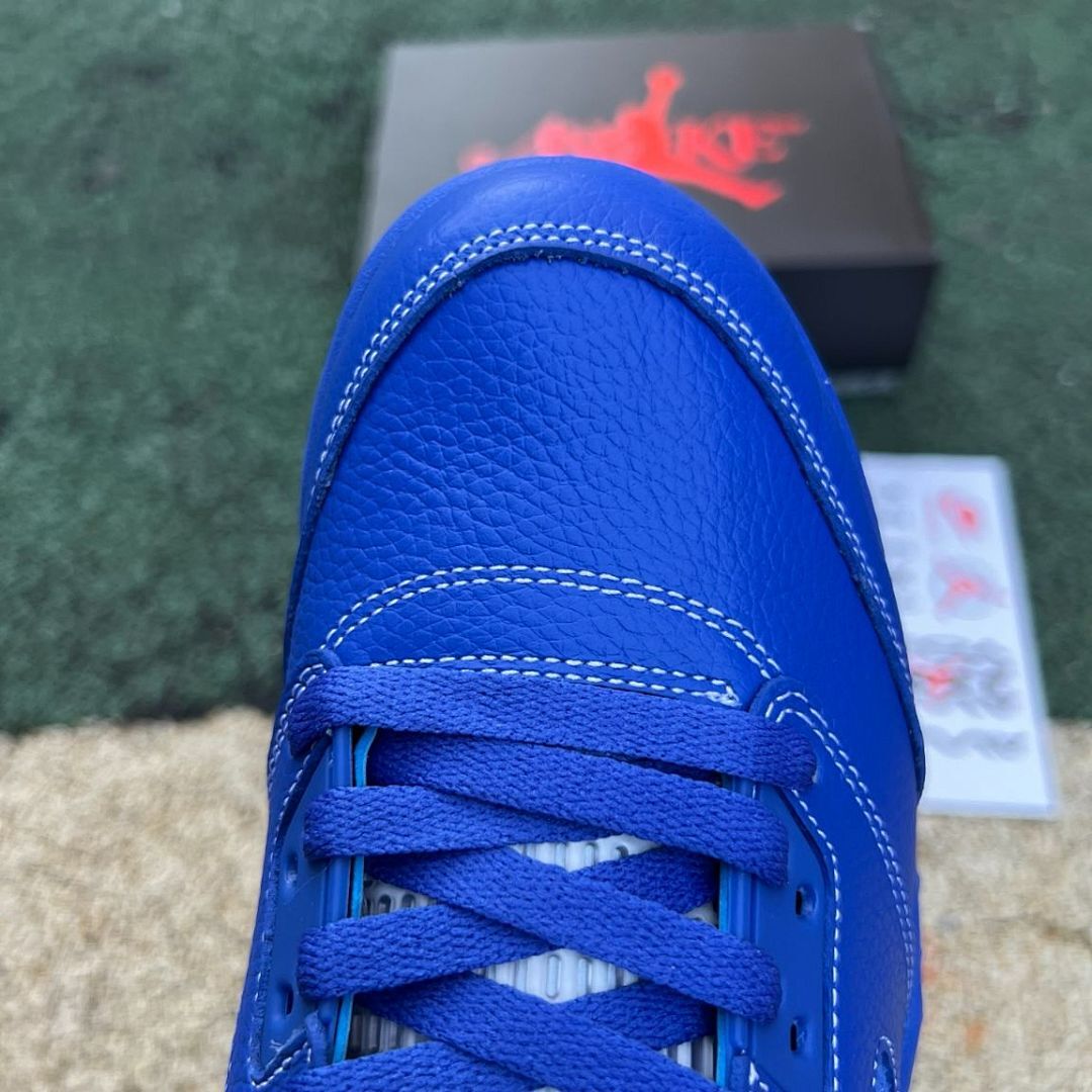 Awake NY x Air Jordan 5 Retro Sport Blue Game Royal Sneakers FJ1621-400 - Image 7