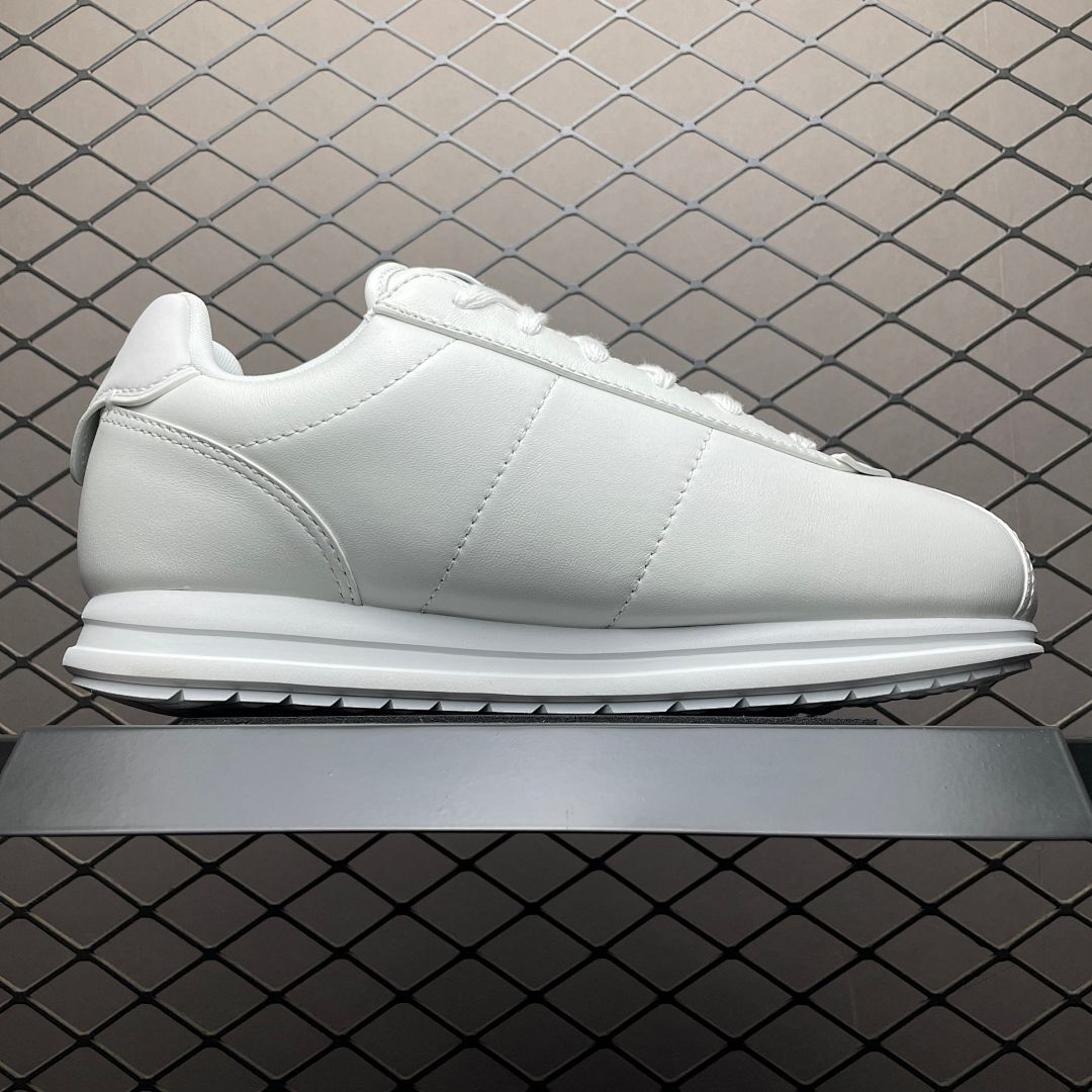 Louis Vuitton Run Away Sneaker White Leather Low Top 1A8KII - Image 8