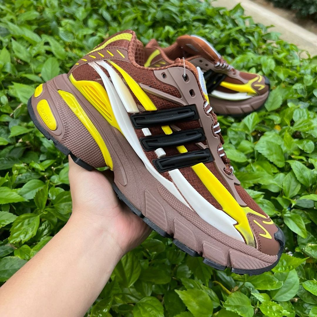 Adidas Response CL Earth Solar Gold Cloud White Brown Yellow Retro Running Shoes Sneakers Unisex GW0945 - Image 9