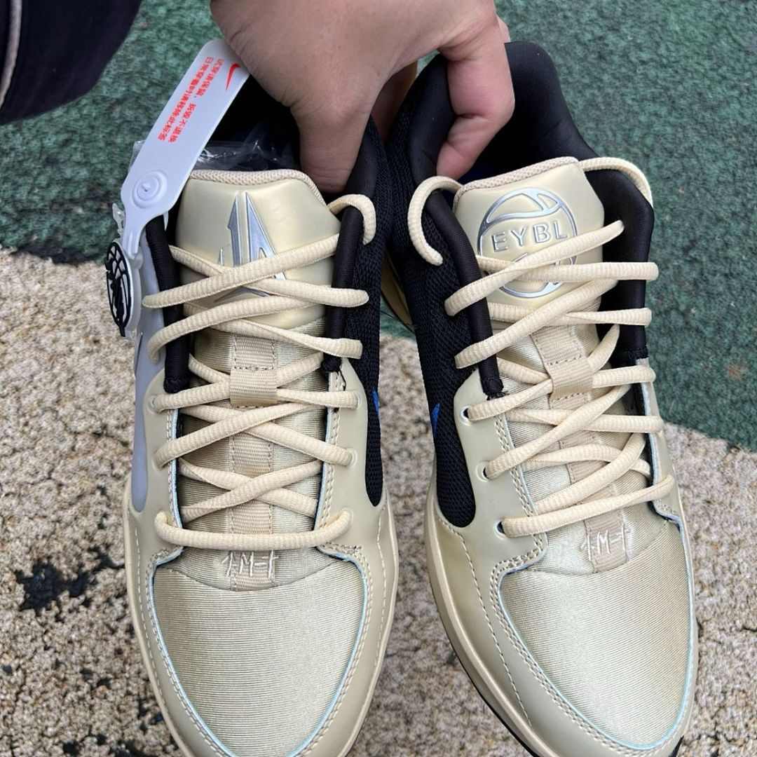 Nike Kobe 6 Protro Sail Cream Light Bone Black Men's Basketball Shoes Sneakers - Image 4