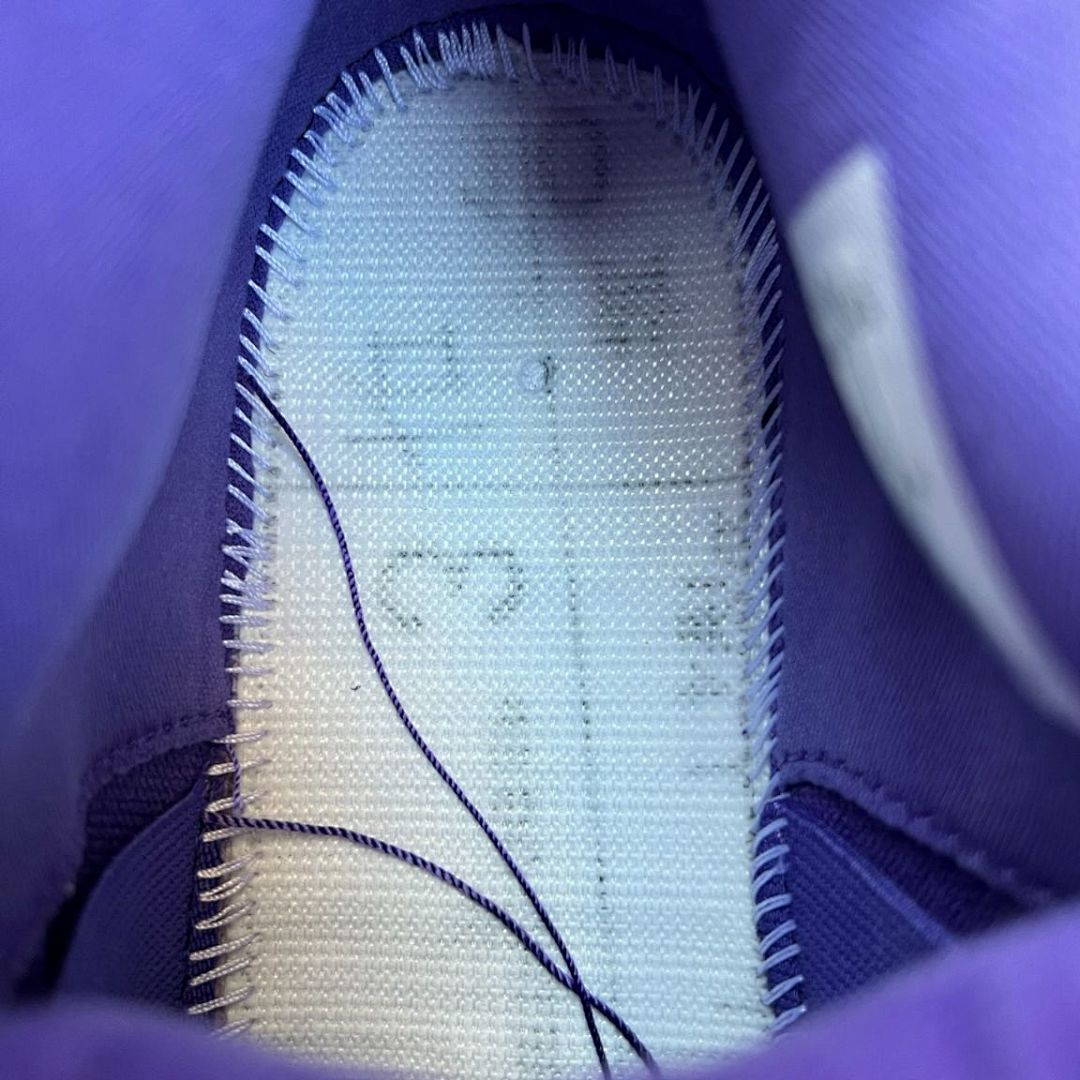 Air Jordan 4 Retro OG BP Purple Youth Sneakers HF4340-500 - Image 5