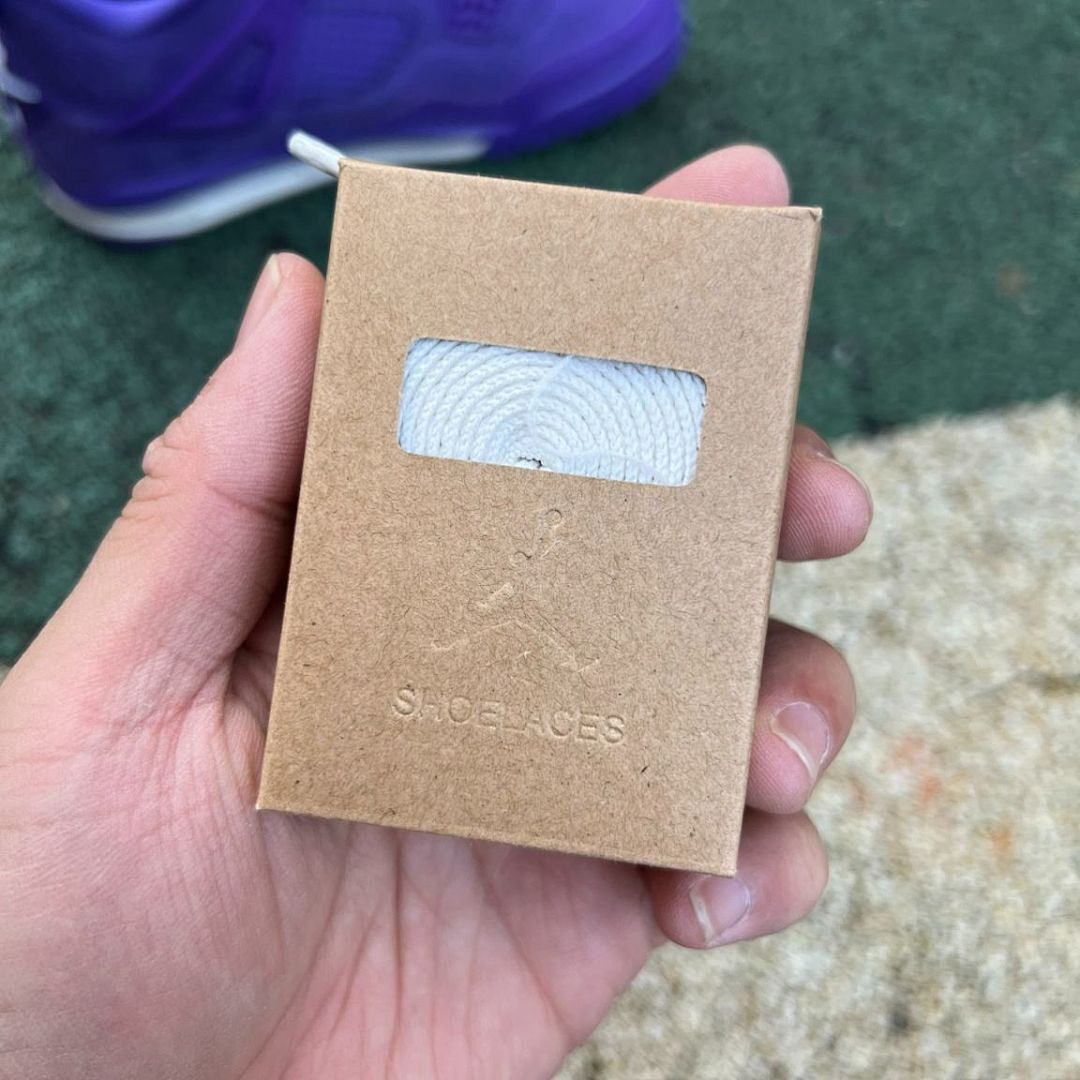 Air Jordan 4 Retro OG BP Purple Youth Sneakers HF4340-500 - Image 8