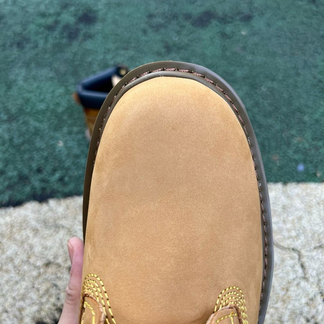 Caterpillar Men's Colorado Classic Work Boots Honey Reset with Bulldozer Logo - Image 5