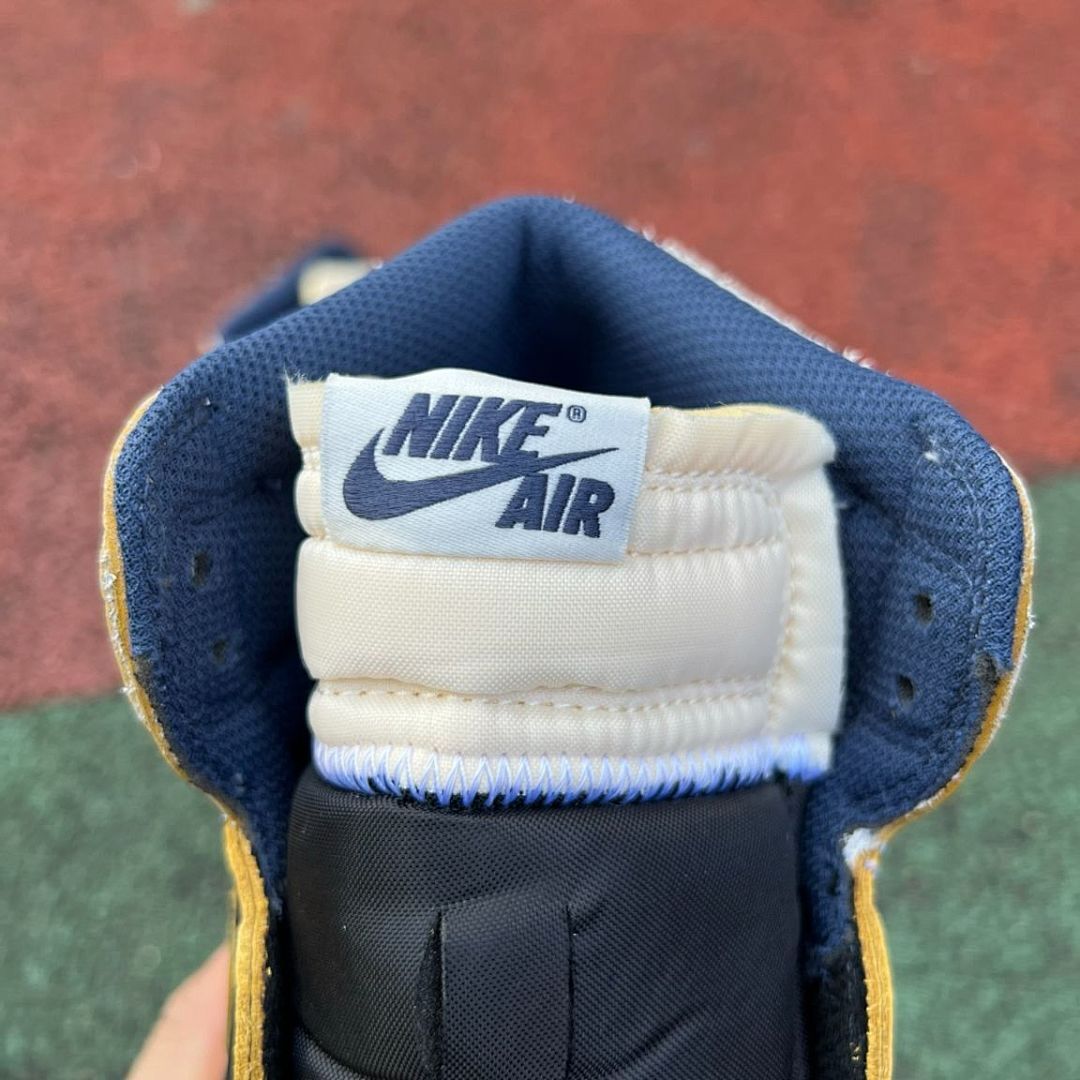 Air Jordan 1 Retro High OG SP Union LA x Fragment Design Royal Blue Black Toe Sample Men's Sneaker (SP26-MNJDLS-473-CHRIS-HIROSHI / TOOLINGCODE: AJ1-NTBF-J-005) - Image 7