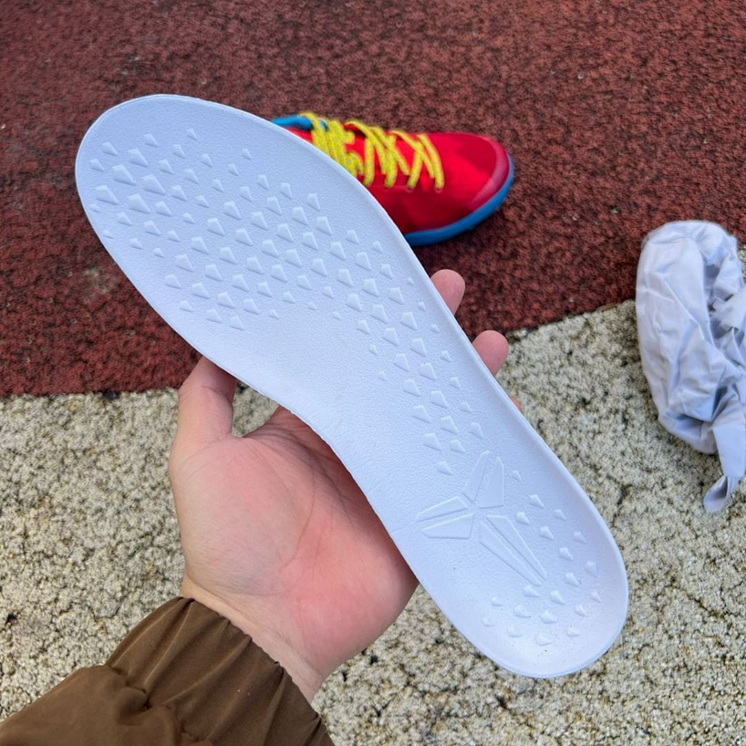 Nike Kobe 6 Protro Varsity Red University Gold Photo Blue Men's Basketball Shoes - Image 8