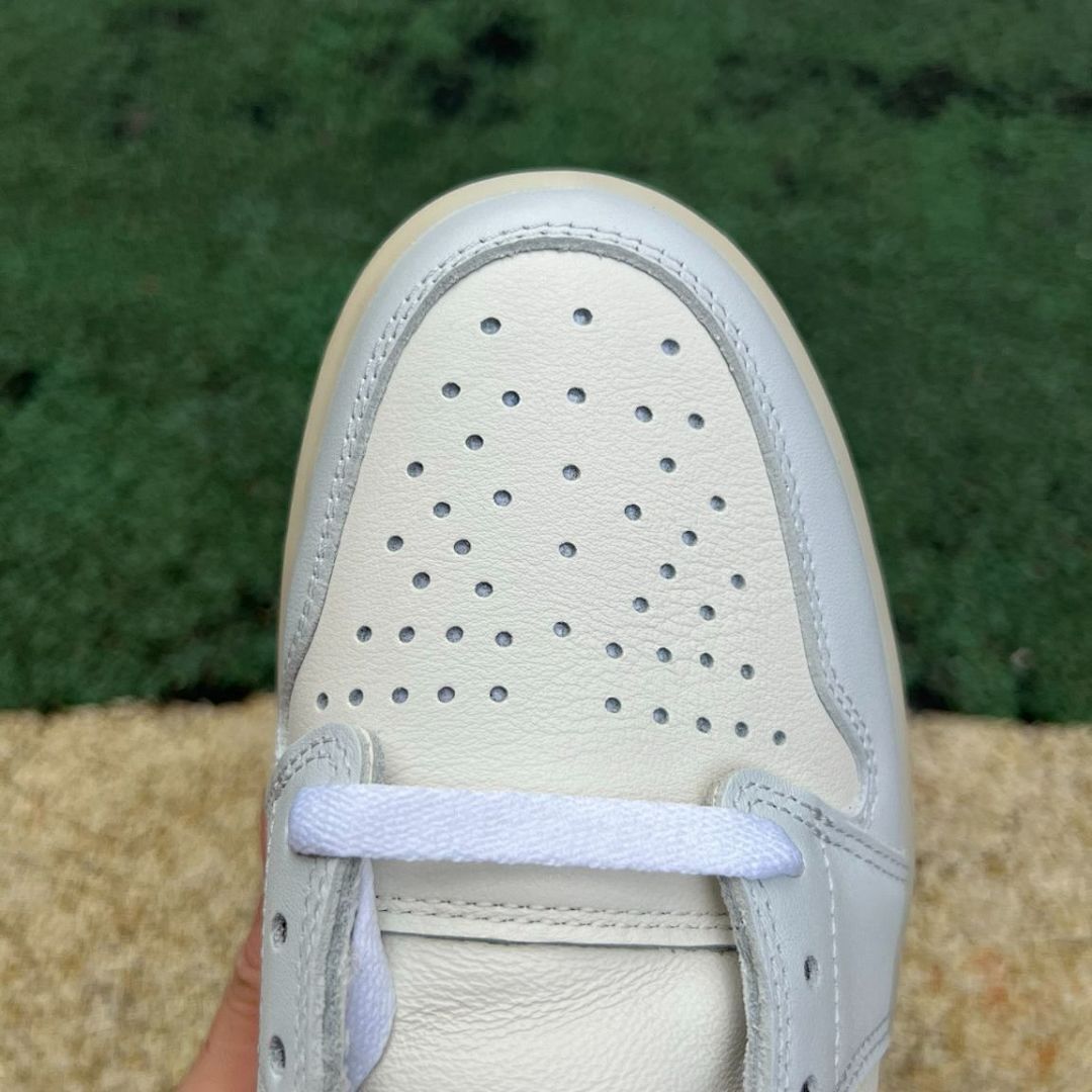 Air Jordan 1 Low OG Year of the Rabbit Sail Grey Fog DV1312-200 Men's Women's Lifestyle Sneakers - Image 5