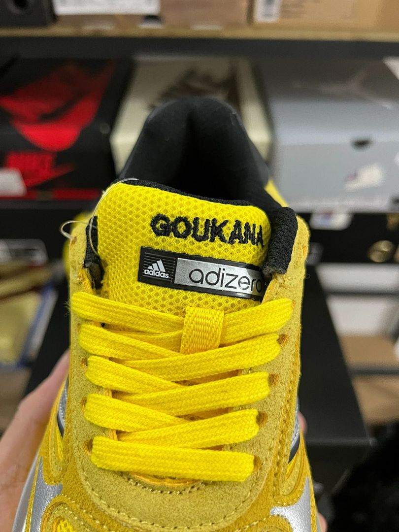 adidas Orketro Pulse Yellow Core Black Cloud White H05593 Men's Women's Lifestyle Running Trainers Sneakers Shoes - Image 5