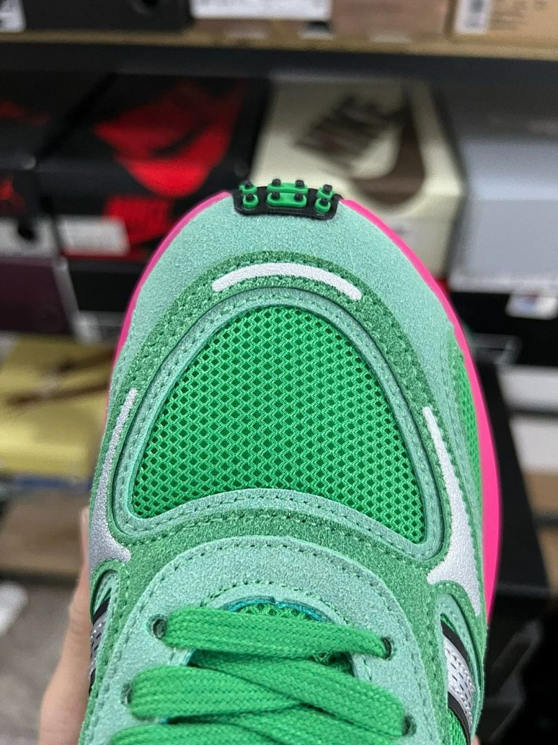 Adidas Response CL Pulse Mint Core Black Shock Pink (GW1244) Men's Women's Green Pink Neon Sneakers - Image 4