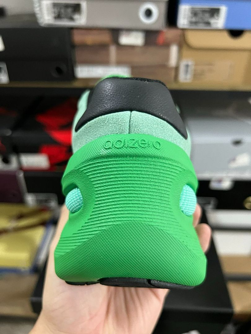 Adidas Response CL Pulse Mint Core Black Shock Pink (GW1244) Men's Women's Green Pink Neon Sneakers - Image 8