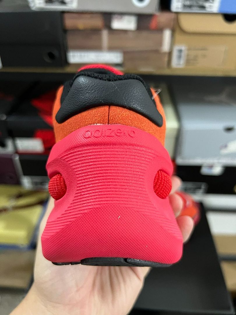 Adidas Oznova Solar Red Bright Orange Core Black HP7919 Men's Lifestyle Sneakers Shoes - Image 8