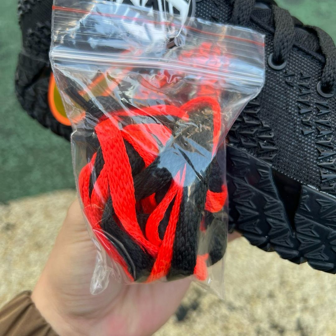 Nike Ja 1 Black Red Gold Graffiti A Men's Basketball Shoes ZoomX - Image 3