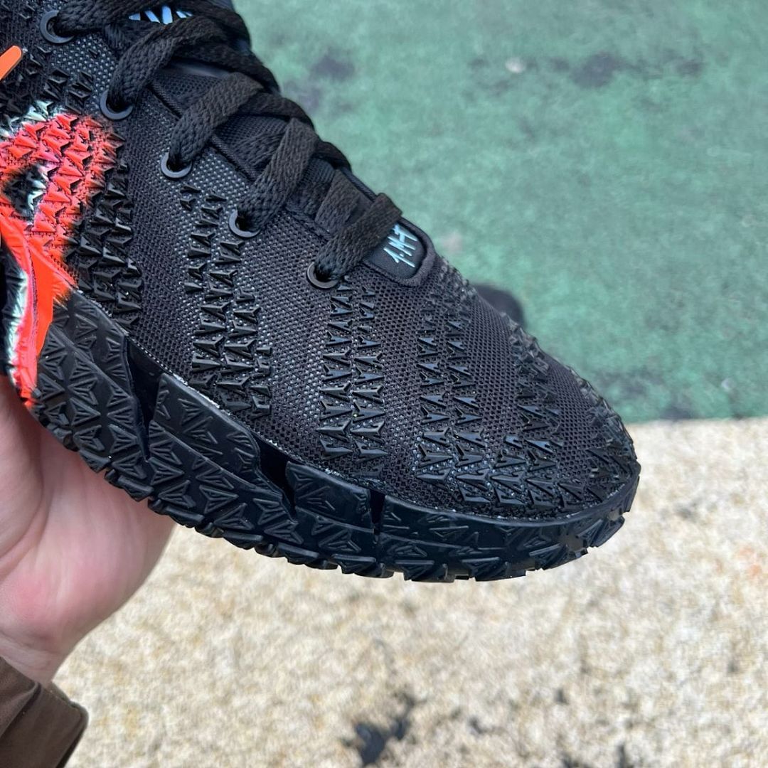 Nike Ja 1 Black Red Gold Graffiti A Men's Basketball Shoes ZoomX - Image 4