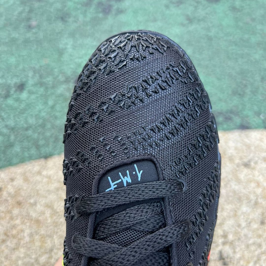 Nike Ja 1 Black Red Gold Graffiti A Men's Basketball Shoes ZoomX - Image 5