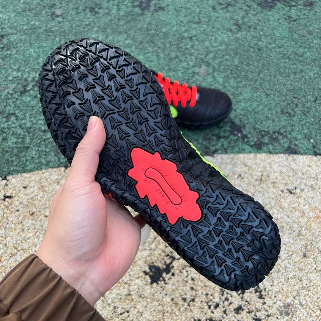 Nike Ja 1 Black Red Gold Graffiti A Men's Basketball Shoes ZoomX - Image 7