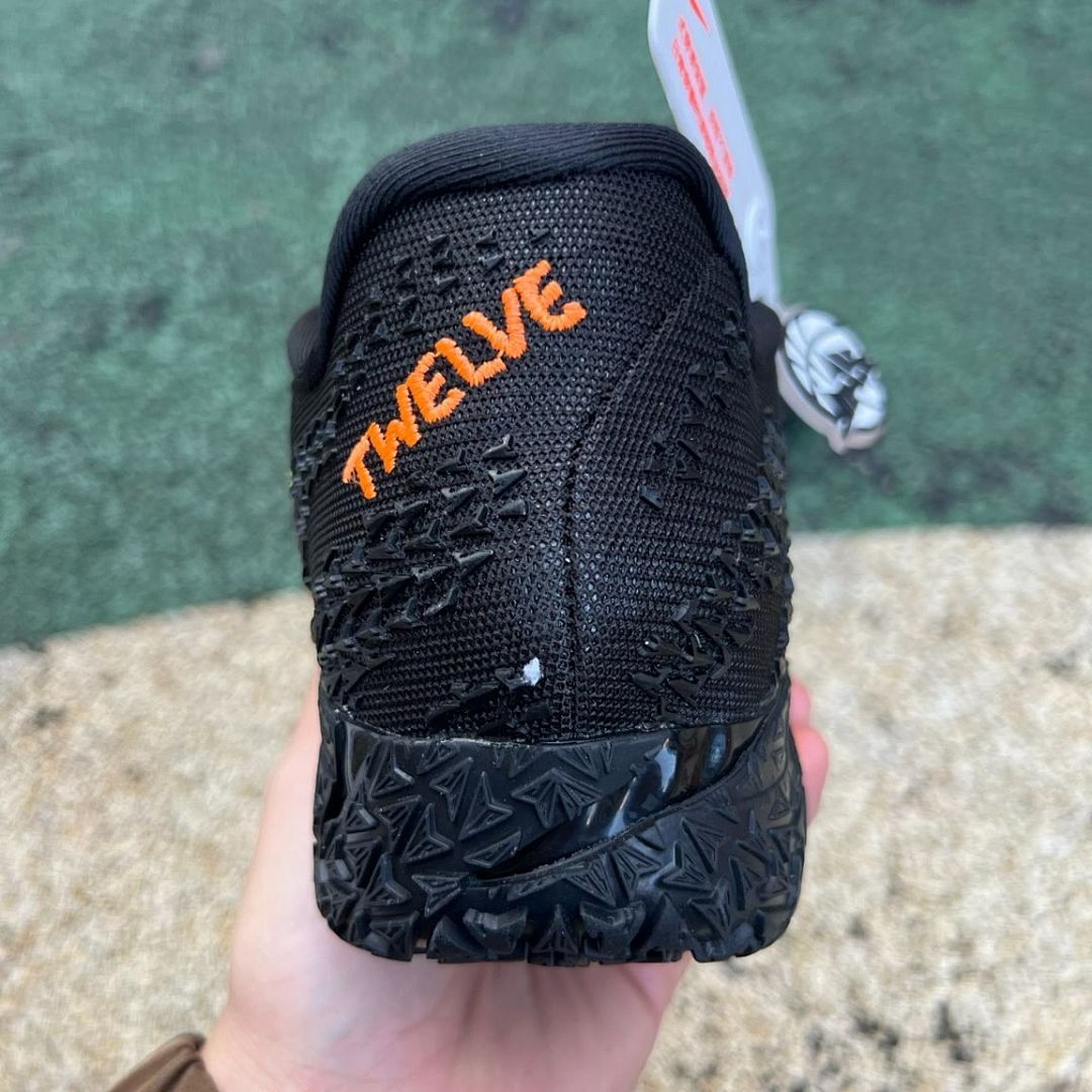 Nike Ja 1 Black Red Gold Graffiti A Men's Basketball Shoes ZoomX - Image 9