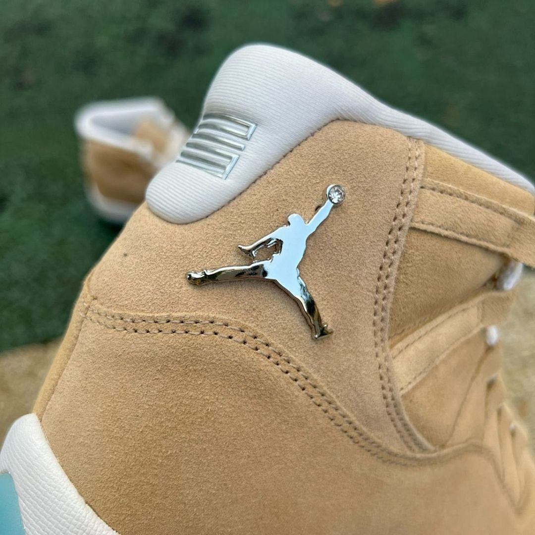 Air Jordan 11 Retro Suede Wheat Icy Sole - Image 5