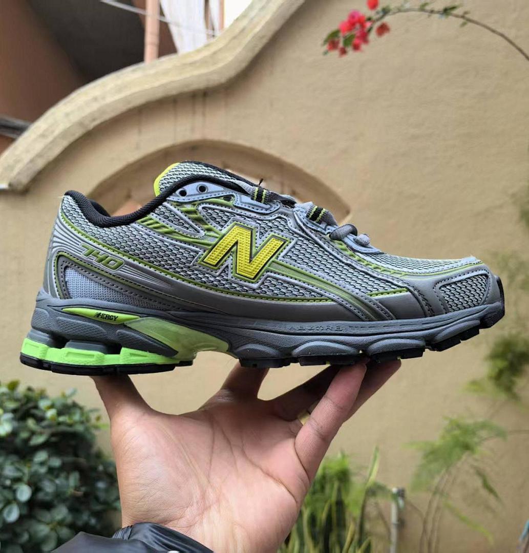New Balance 1906R M1906RCD Castlerock Grey Neon Yellow Green Running Lifestyle Sneakers