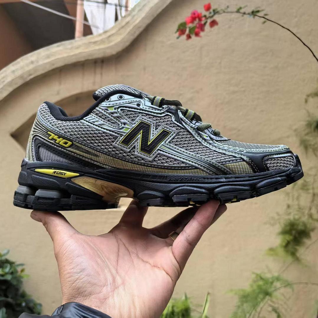 New Balance 1906R Silver Metallic Black Neon Green M1906RDL Men's Women's Unisex Running Shoes Retro Sneakers