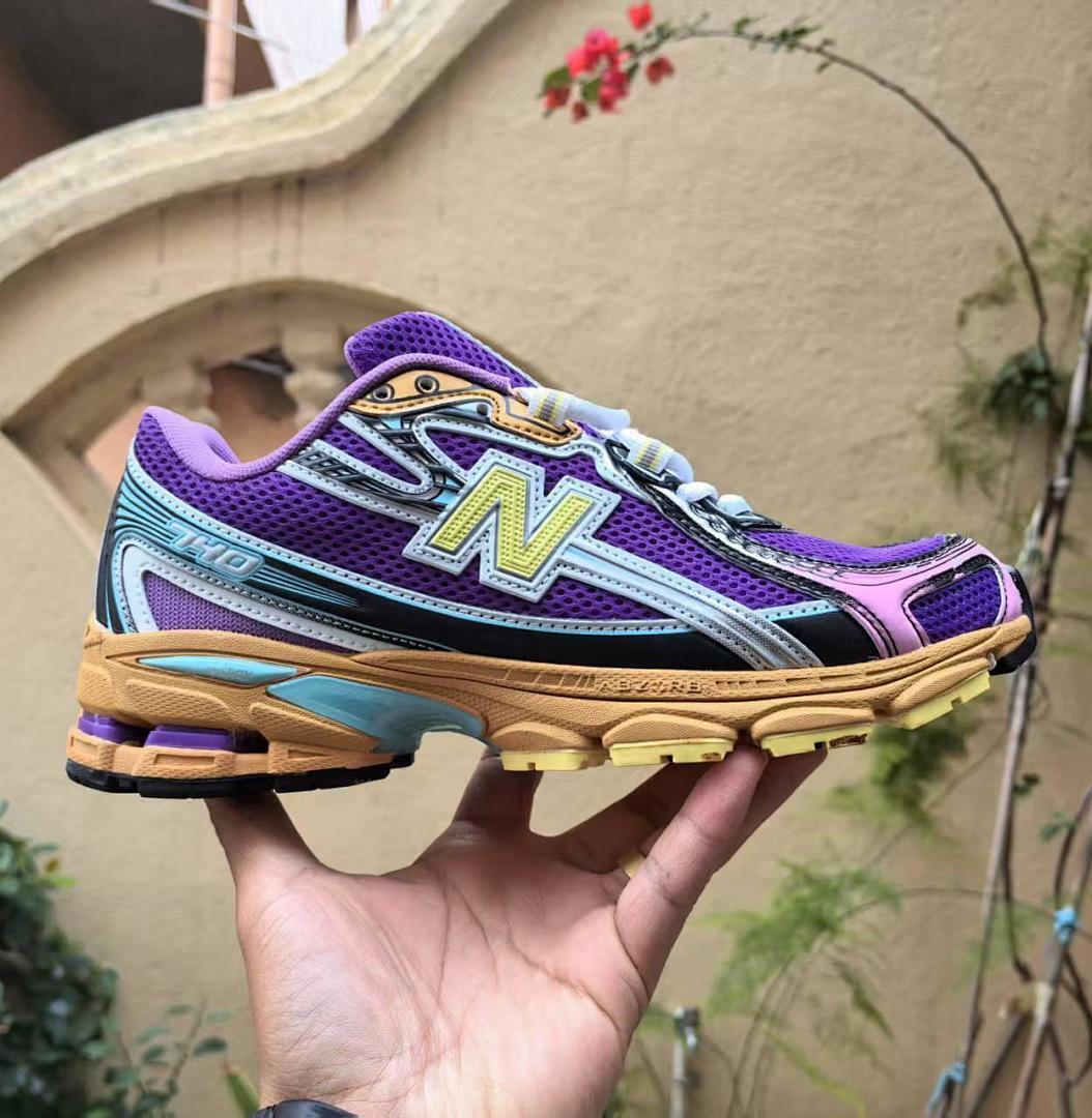 New Balance 1906R Ultraviolet Purple Black Yellow Lifestyle Running Shoes M1906RCL