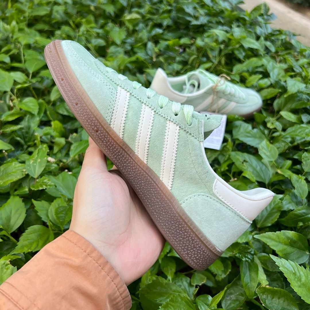 Adidas Originals Spezial KI5932 Light Green Mint Cream Gum Sole Sneakers - Image 8