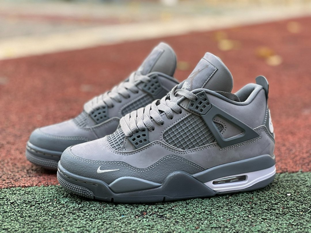 Nike Air Jordan 4 Retro Cool Grey Men's Shoes Sneakers 308497-007