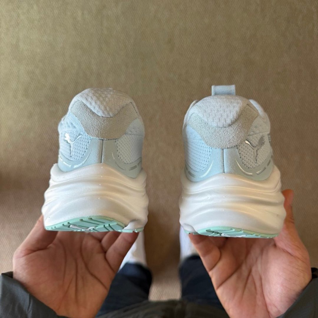 Puma Deviate Nitro 2 Women's Performance Running Shoes - Light Aqua Mint Green White (376807-09) - Image 7