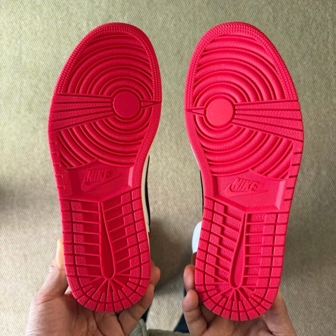 Nike Air Jordan 1 Low OG Union LA Neutral Grey Varsity Red Chicago Sneakers DZ4844-100 - Image 8