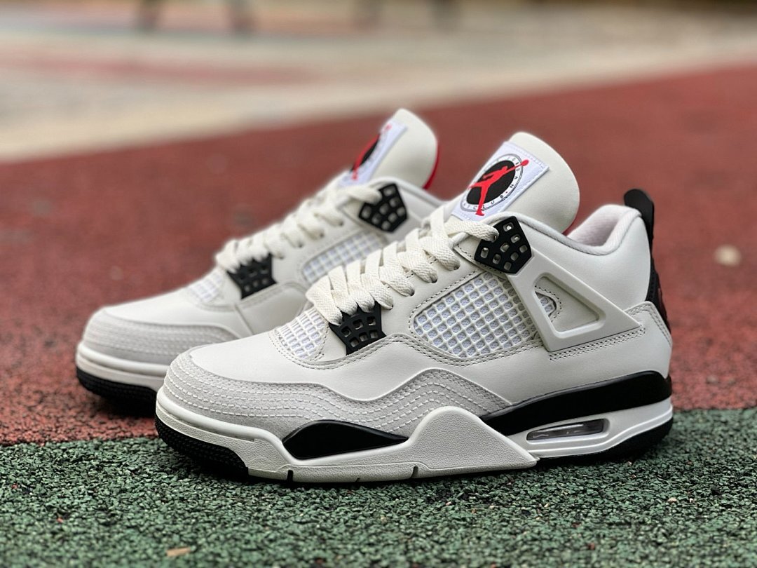 Air Jordan 4 Retro 'White & Black' 308497-106