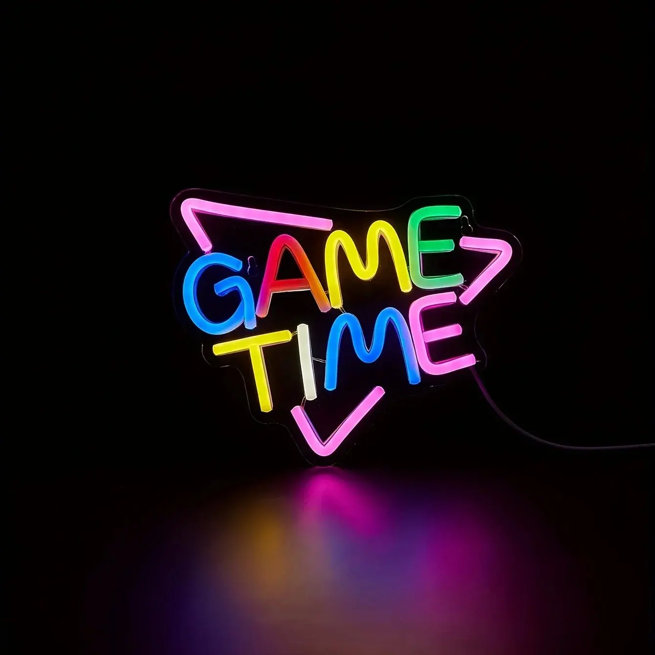 Illuminate Your Gaming Space: USB-Powered Gamepad LED Neon Sign - Perfect Wall Decor for Teen Gamers! - Image 4