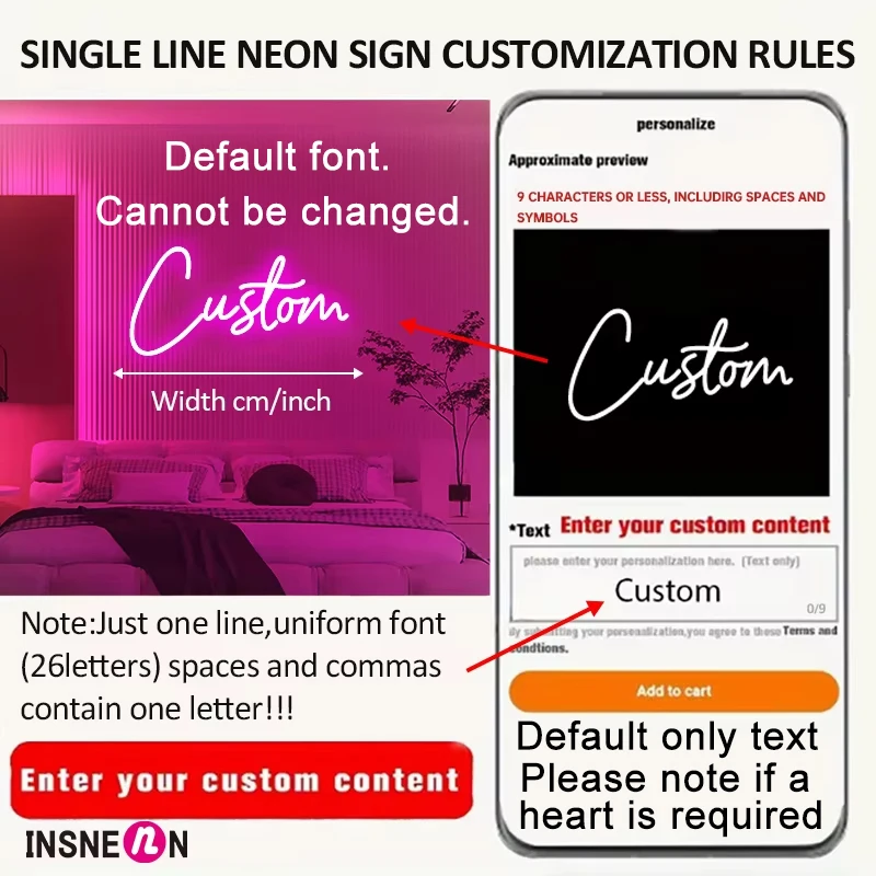 Personalized Neon Glow: Custom LED Name Signs for Kids' Bedrooms - The Ultimate Gift for Teenagers! - Image 4