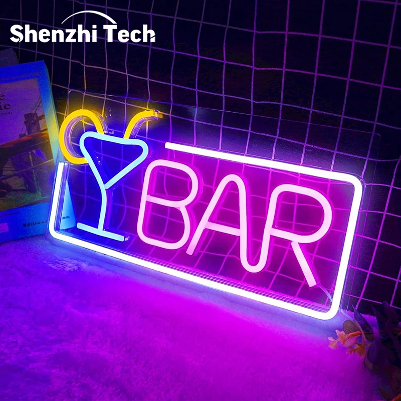 Glow Up Your Space: Personalized Neon LED Sign - Perfect for Bars, Restaurants, and Home Decor!