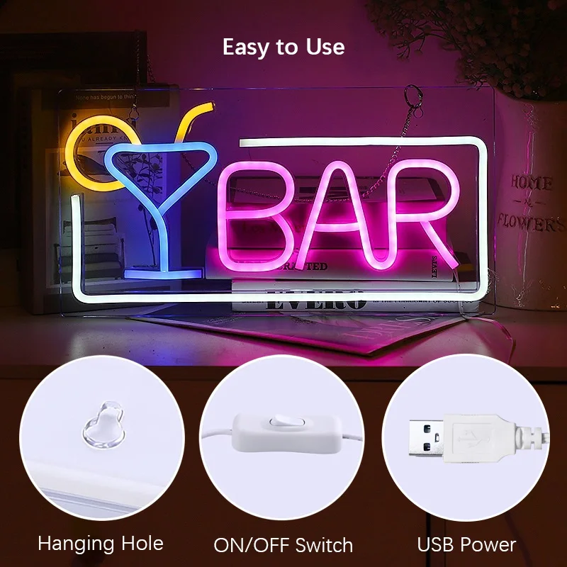 Glow Up Your Space: Personalized Neon LED Sign - Perfect for Bars, Restaurants, and Home Decor! - Image 6
