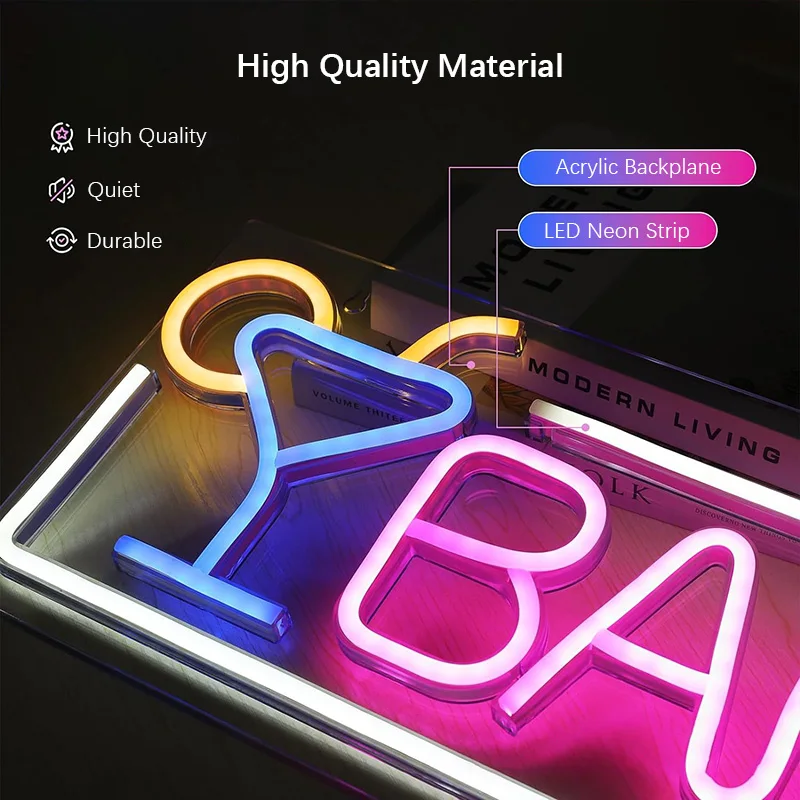 Glow Up Your Space: Personalized Neon LED Sign - Perfect for Bars, Restaurants, and Home Decor! - Image 5