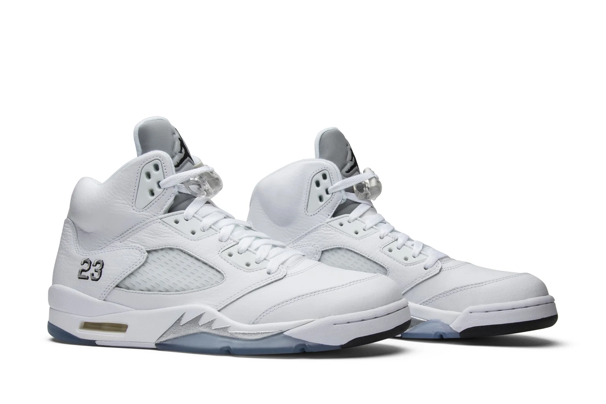 Air Jordan 5 Retro ‘Metallic White’ 2015 136027-130 - Image 8