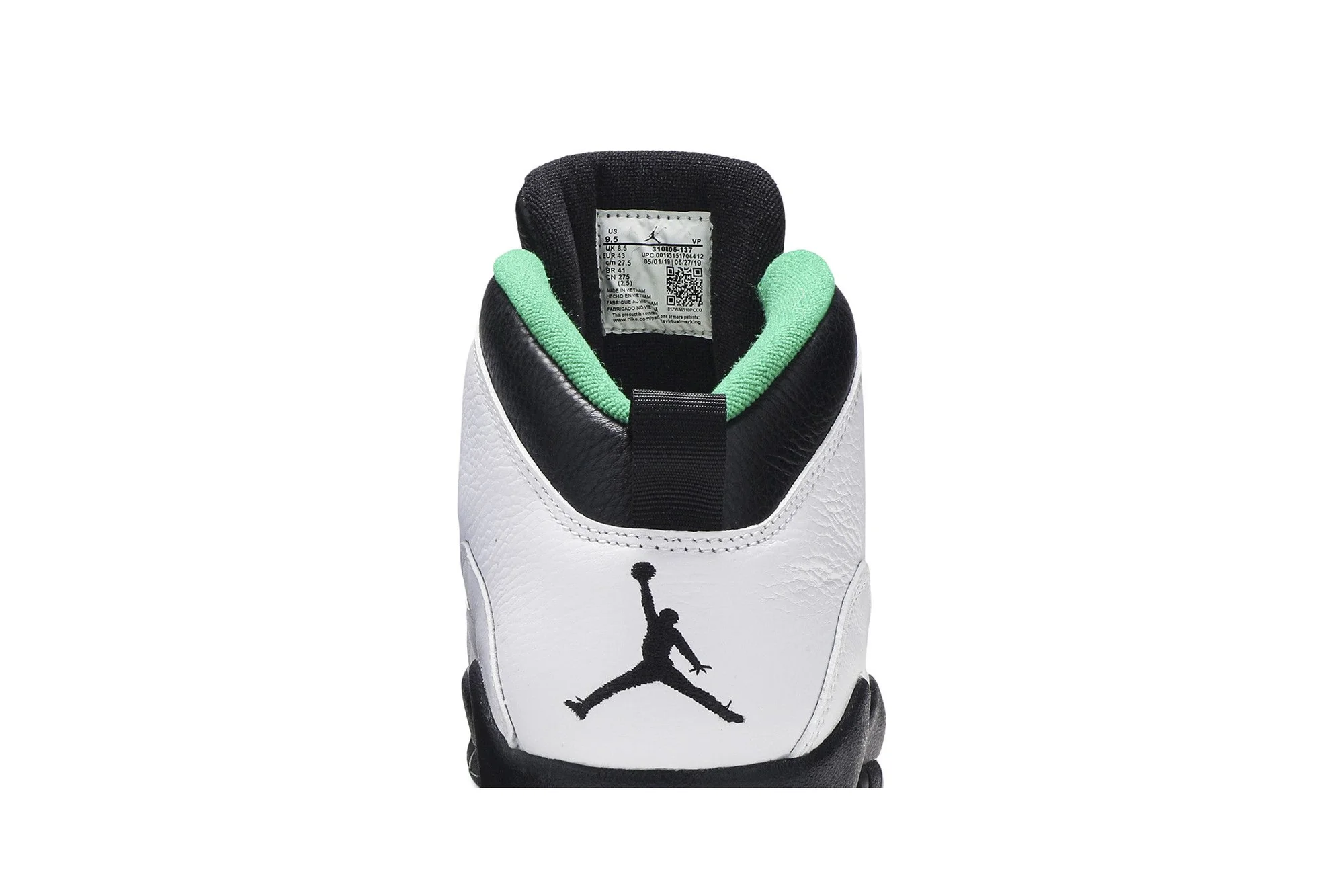 Air Jordan 10 Retro ‘Seattle’ 2019 310805-137 - Image 7
