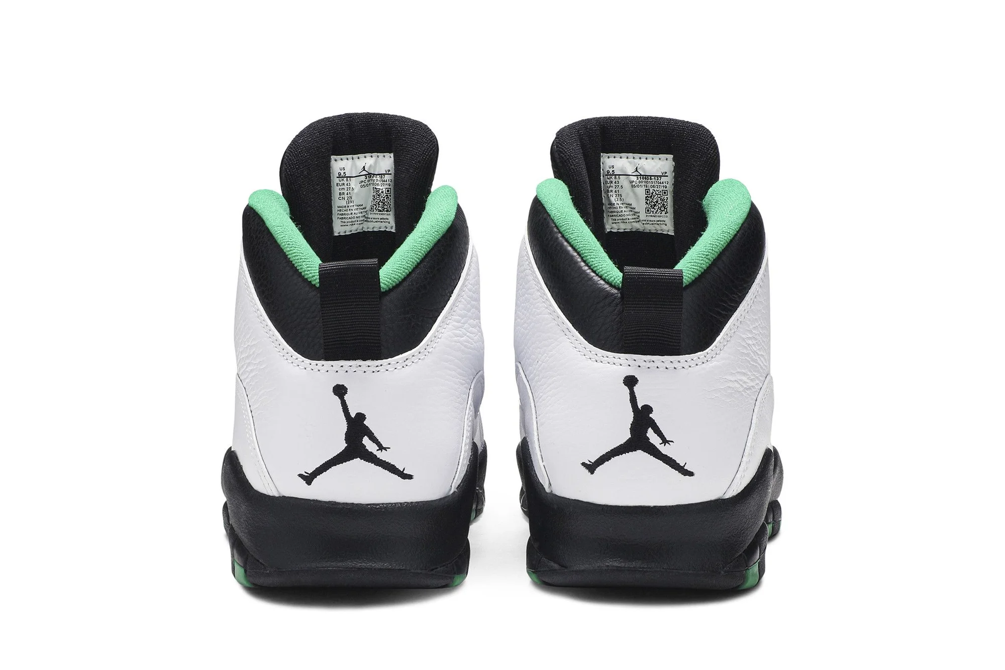 Air Jordan 10 Retro ‘Seattle’ 2019 310805-137 - Image 6