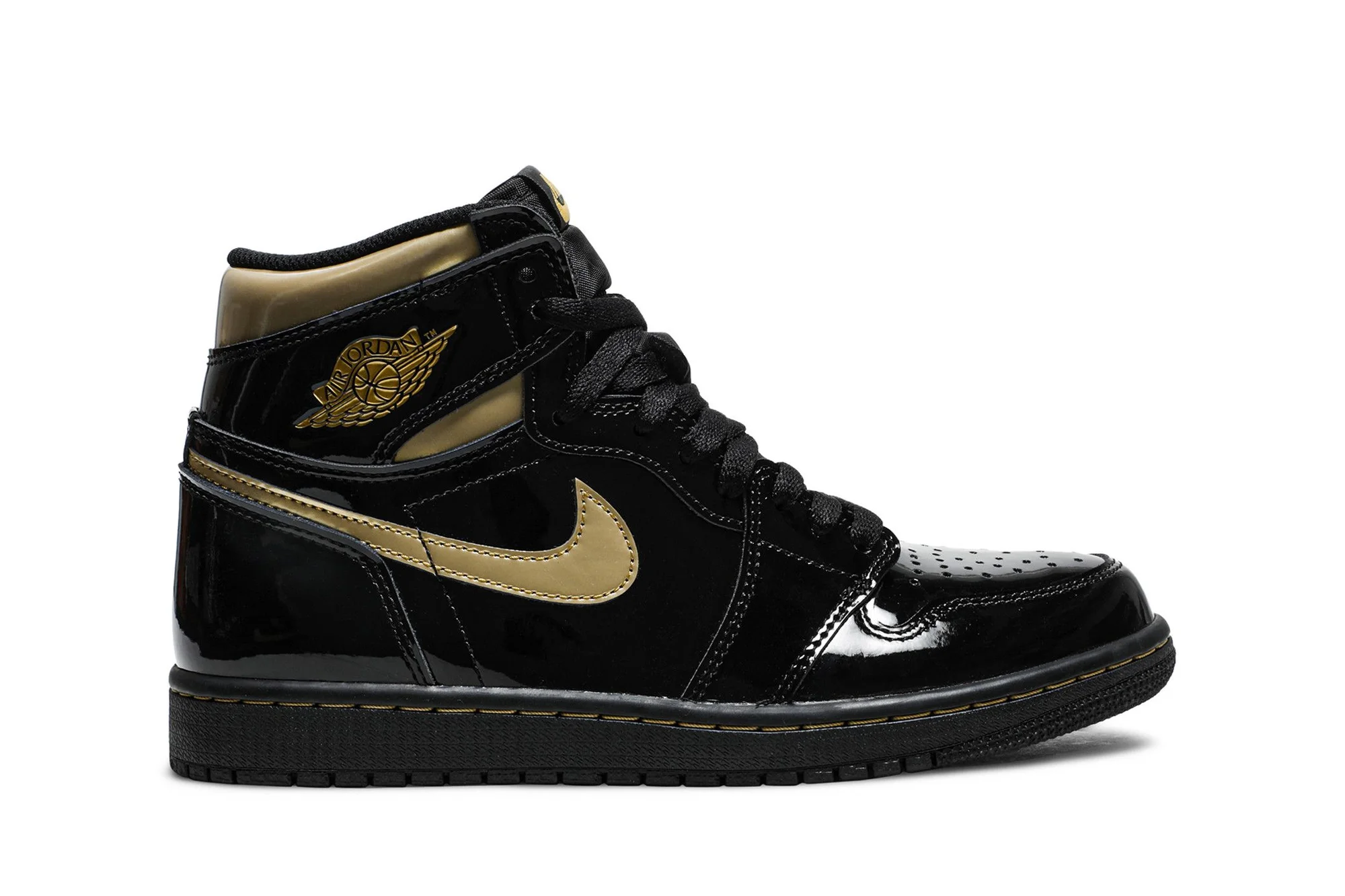 Air Jordan 1 Retro High OG ‘Black Metallic Gold’ 555088-032