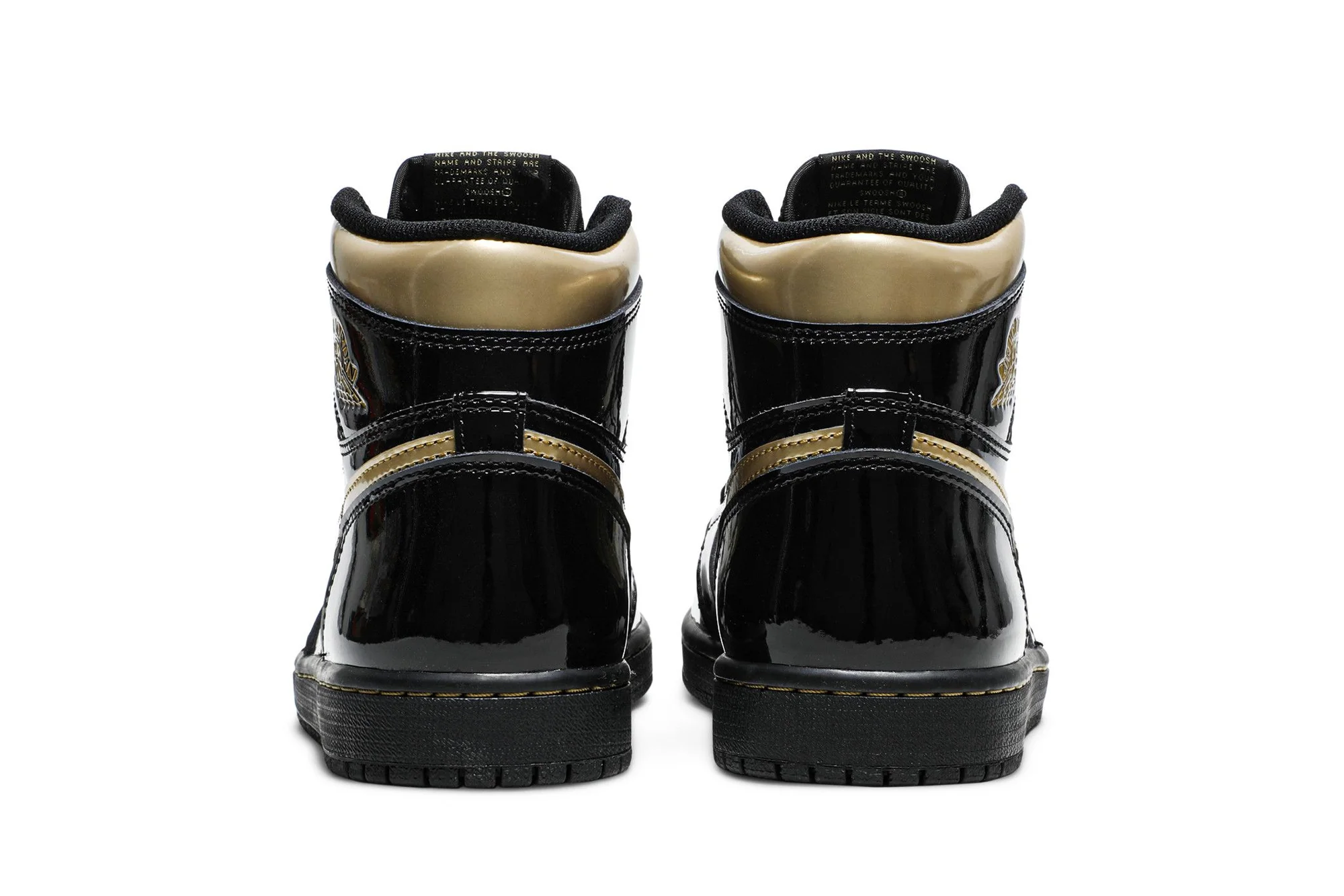 Air Jordan 1 Retro High OG ‘Black Metallic Gold’ 555088-032 - Image 6