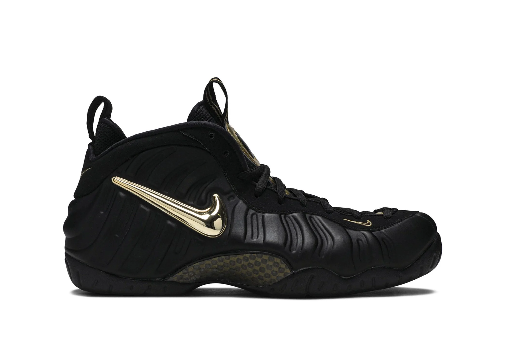 Nike Air Foamposite Pro ‘Black Metallic Gold’ 624041-009