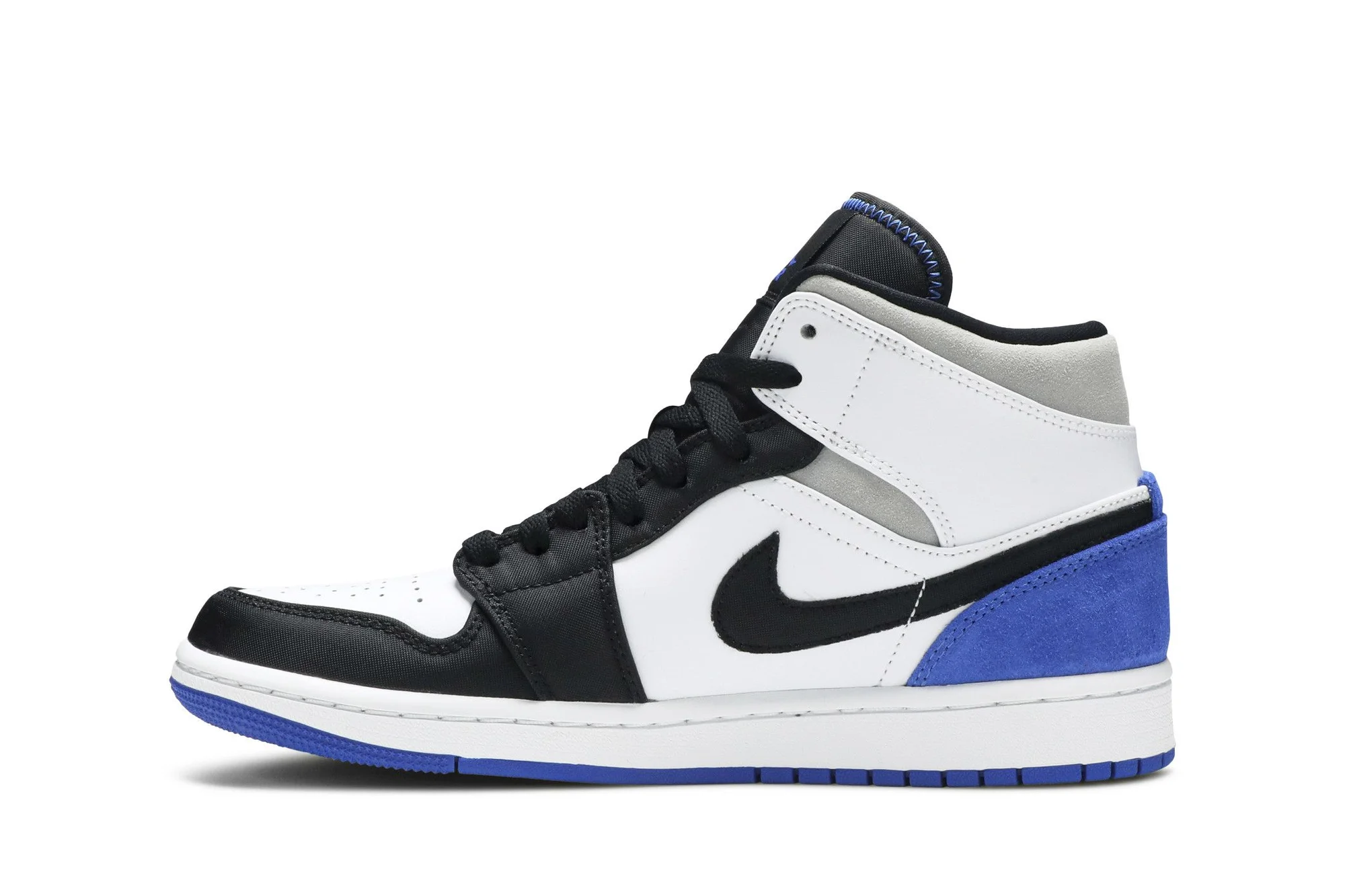 Air Jordan 1 Mid SE ‘Royal Black Toe’ 852542-102 - Image 3